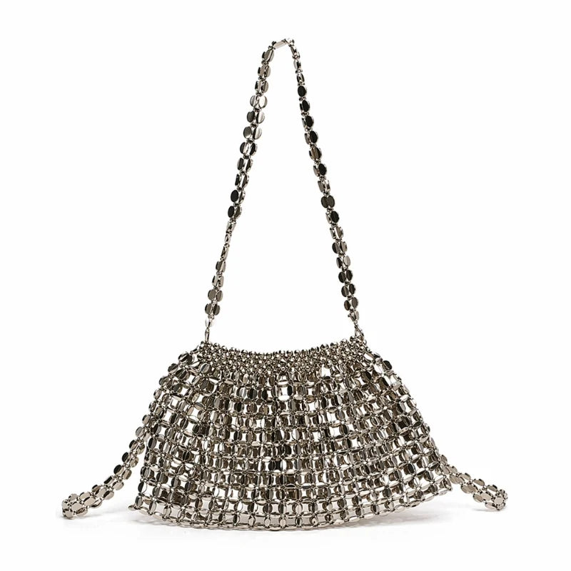 Destello | Bolso espejado de discos