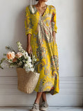 Diana | Vestido midi estampado