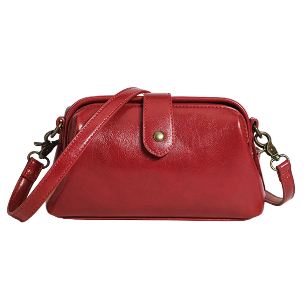 Rita | Bolso bandolera de piel vintage