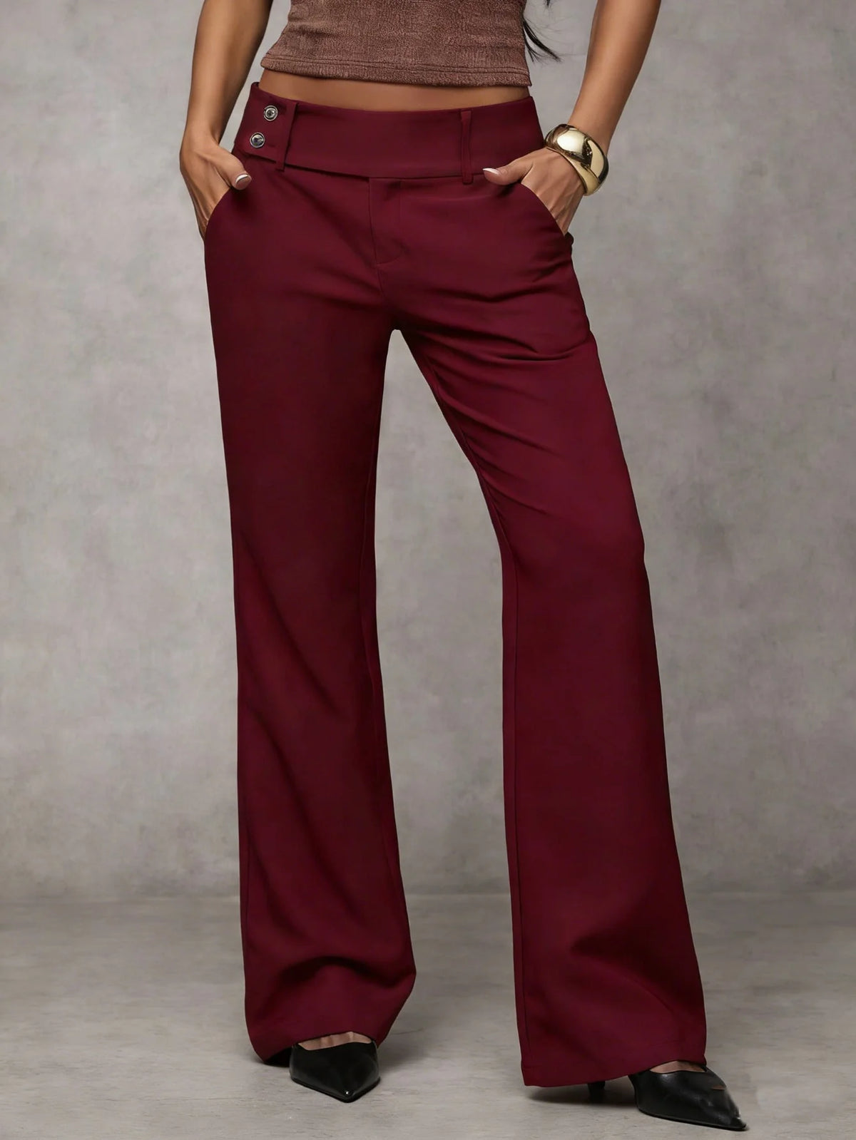 Aria | Pantalones modernos de corte holgado