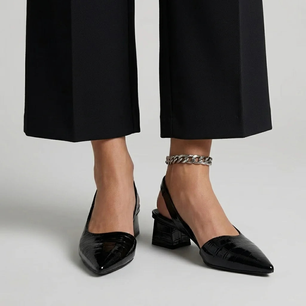 Leonor | Zapatos de tacón de punta afilada