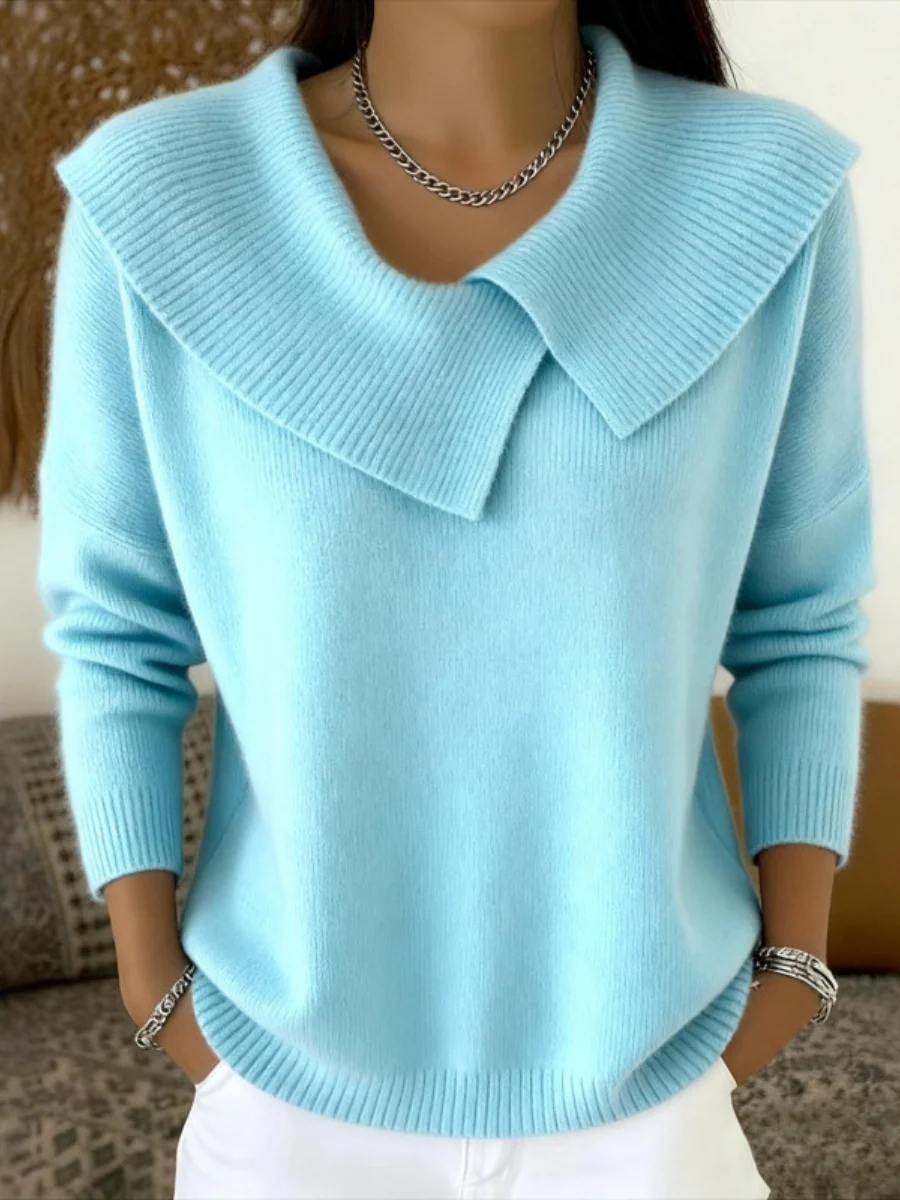 Paula | Jersey cálido de cuello suave