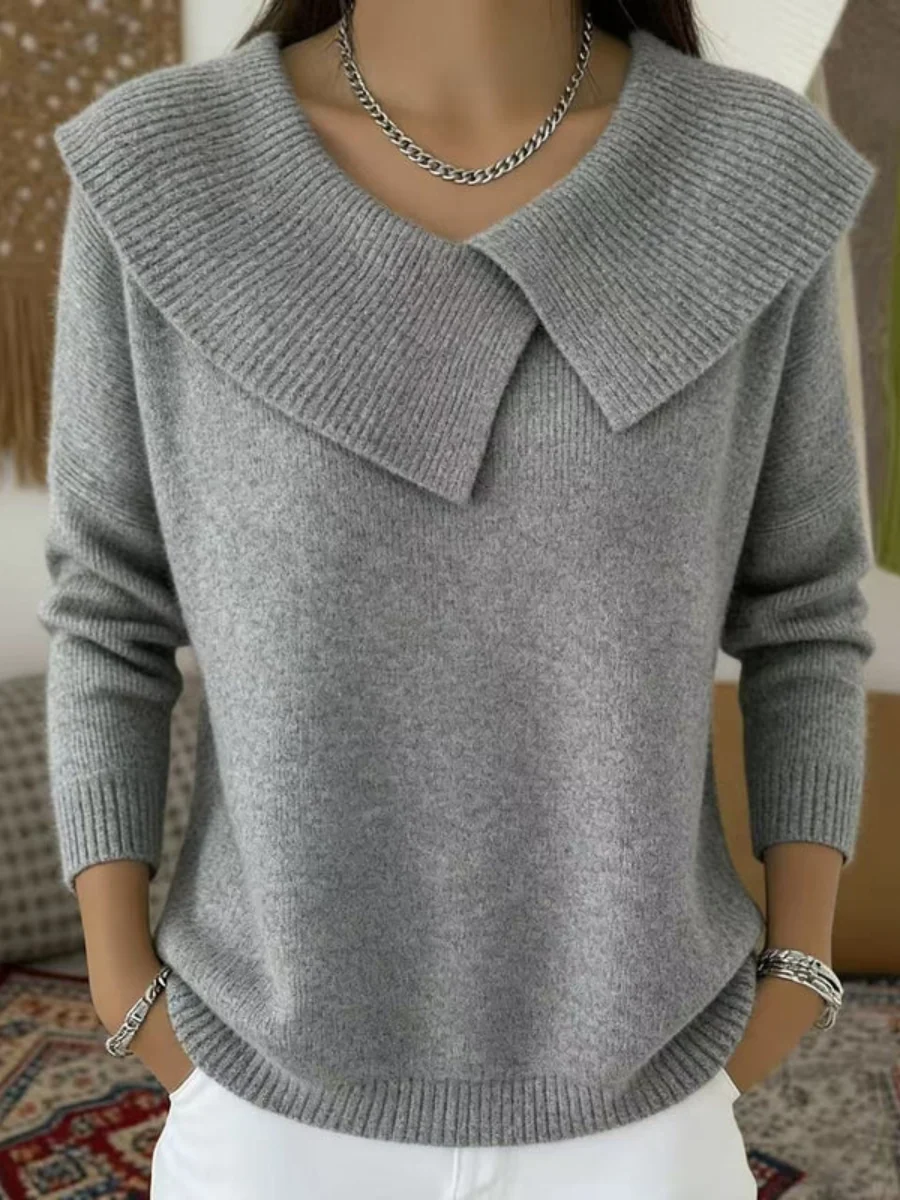 Paula | Jersey cálido de cuello suave